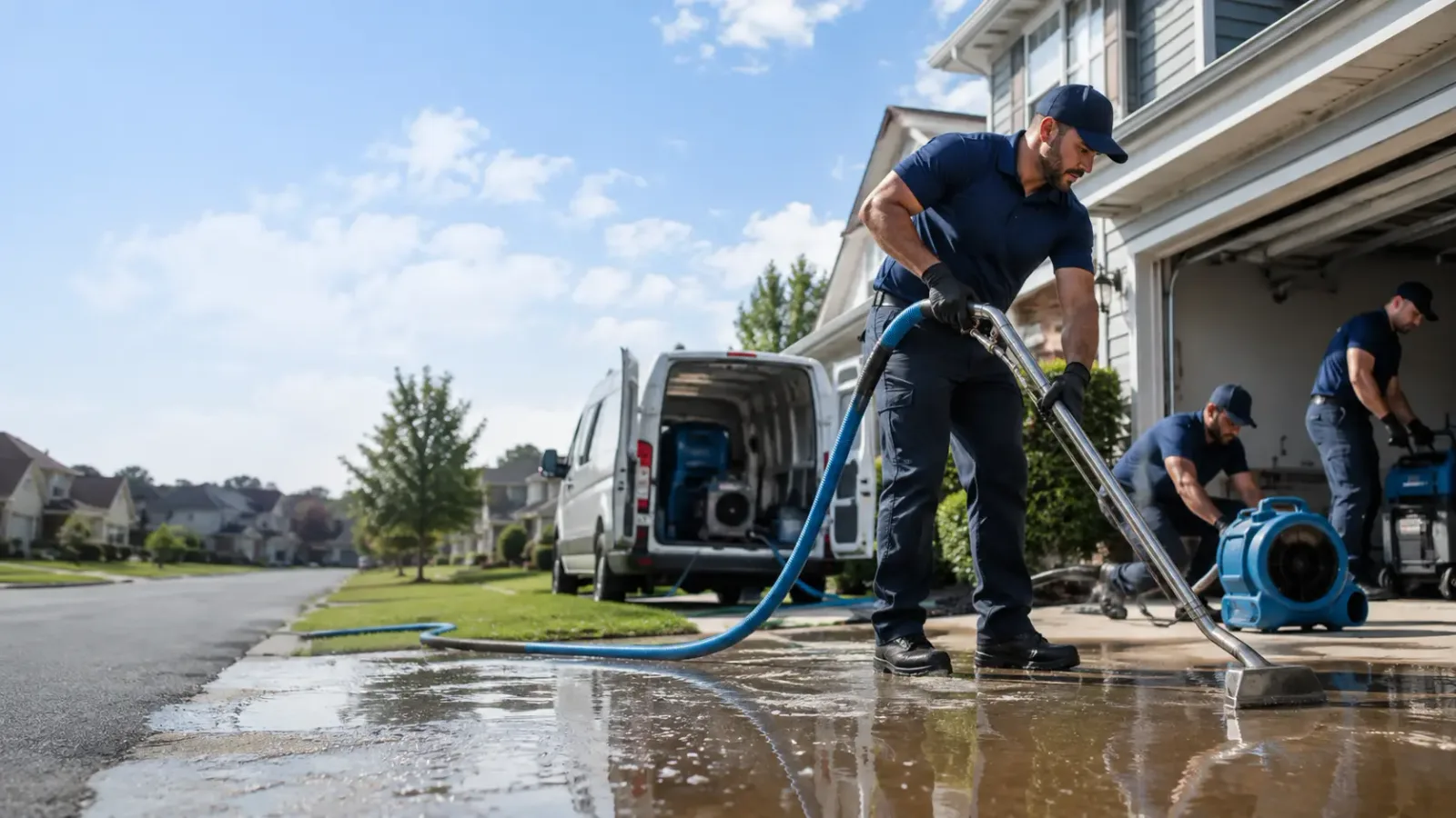 Flood Damage Restoration in Big Pool, MD